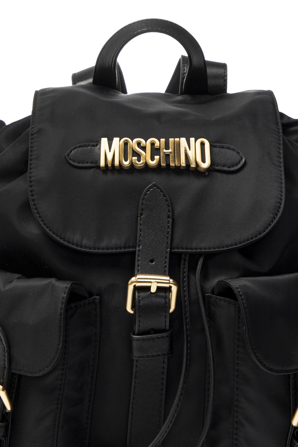 Backpack with pockets Moschino - SchaferandweinerShops Backpack with pockets Moschino - SchaferandweinerShops